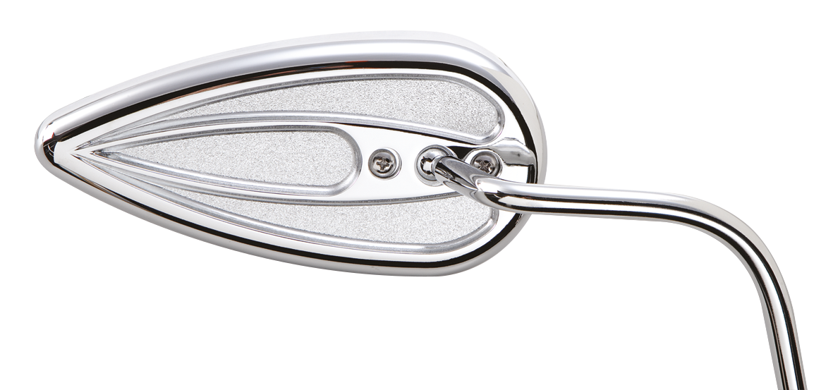 Arlen Ness Die-Cast Chrome Mirrors – Handlebar