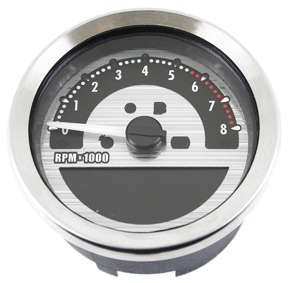 V-Twin Electronic Bar Mount Speedo and Tacho Combo – Gauges & Dashes