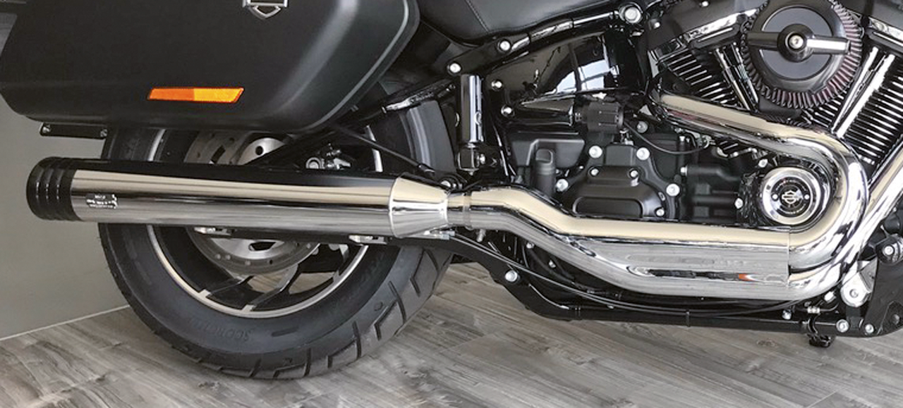 Mcj Adjustable Mufflers for Milwaukee Eight Softail – Exhaust