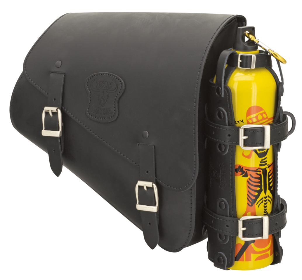 Texas Leather Sportster Frame Bag with Bottle Holder – Luggage