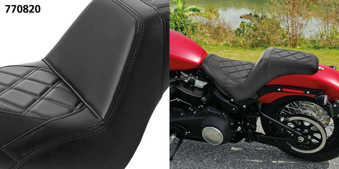 C.c. Rider Step-Up Seat for Milwaukee Eight Softail