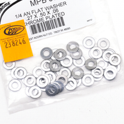 Midwest Acorn Nut Company Chrome Plated Flat Washers Assortment – Hardware