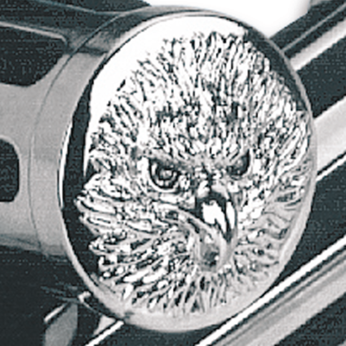 Zodiac Eagle's Head Handlebar Grip Set