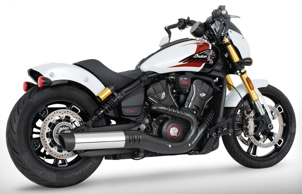 Freedom Performance Exhaust 4" Slip-Ons for Indian Scout 2025 to Present