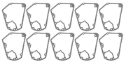 S&S Cycle Gaskets for S&S 2-PIECE Nose Cone Covers – Gasket & Seals