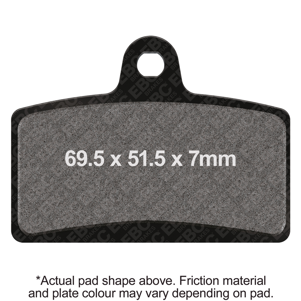 EBC Brakes International Brake Pads for After Market Calipers