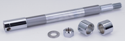 Zodiac Chrome Plated Front and Rear Axles – Wheel & Tire