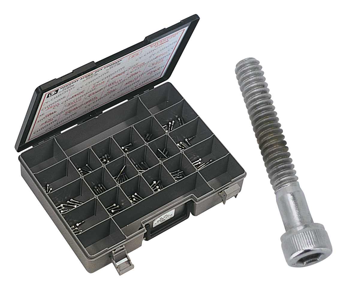 Midwest Acorn Nut Company Chrome Plated Allen Head Screws Assortment – Hardware