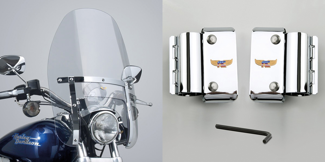 National Cycle Narrow Frame Heavy Duty Windshields