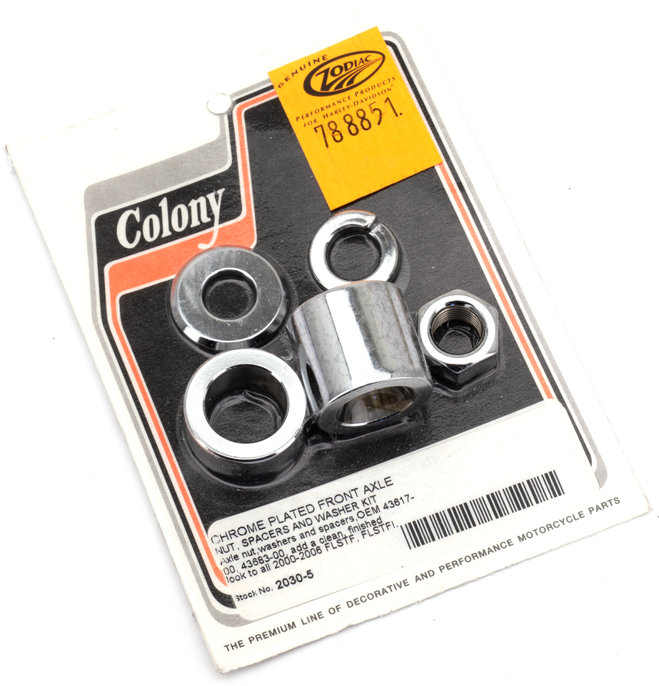 Colony Axle Spacer Kits for Softail – Wheel & Tire