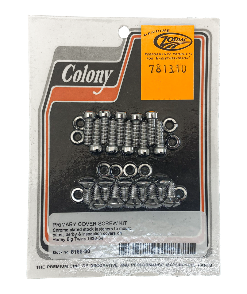 Colony Screw Kits for Tin Primary – Primary & Clutch