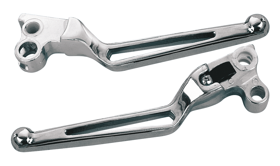 Zodiac Chrome Plated "stealth Style" Clutch & Brake Levers – Handlebar