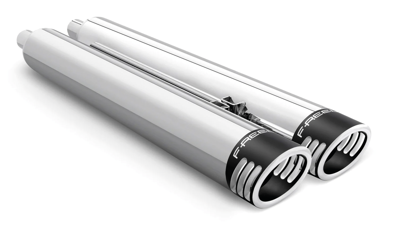 Freedom Performance Exhaust 4" Slip-Ons for Indian Powerplus & Thunderstroke