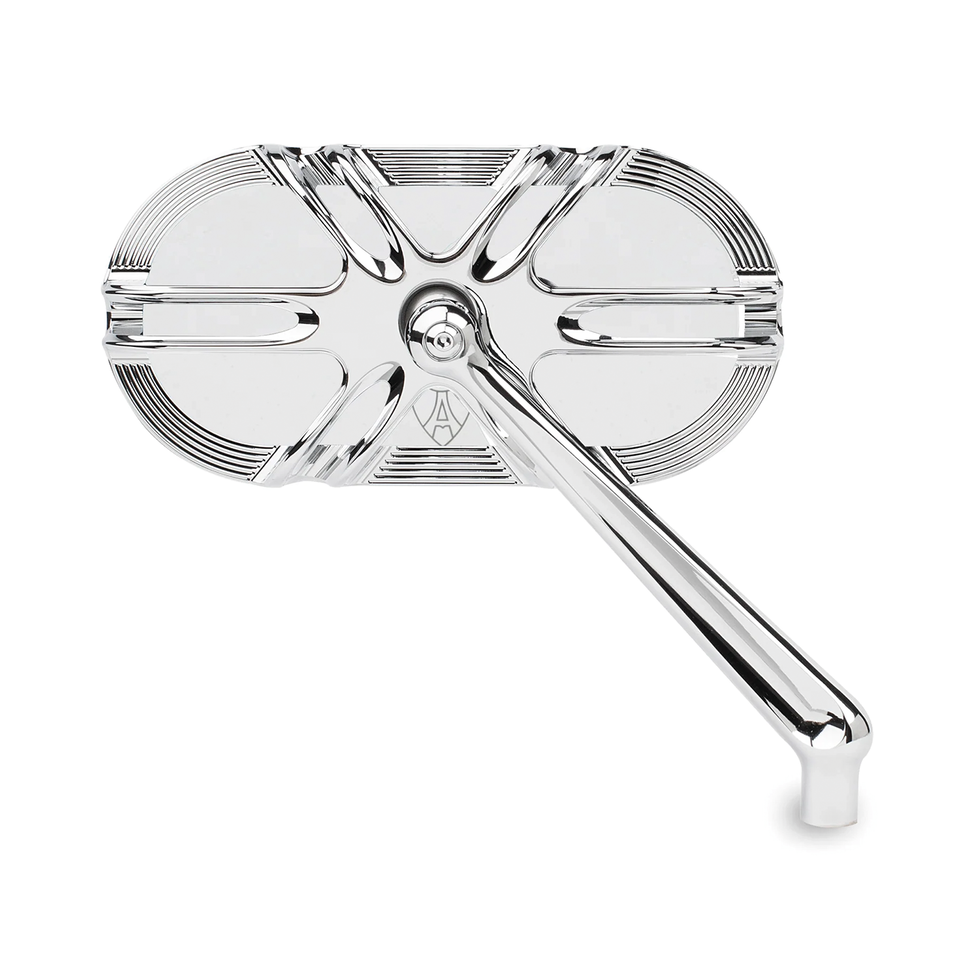 Arlen Ness Caged Series Forged Billet Mirrors – Handlebar