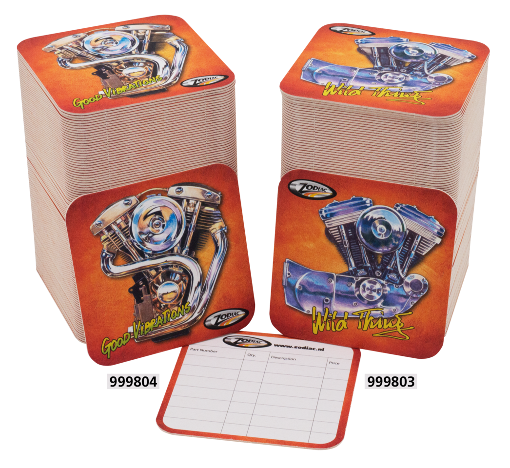 Zodiac Coasters A.k.a. Beer Mats – Helmets