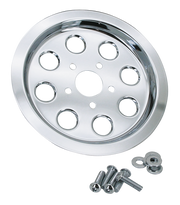 Zodiac Chrome 8-HOLE Rear Wheel Belt Pulley Inserts – Final Drive