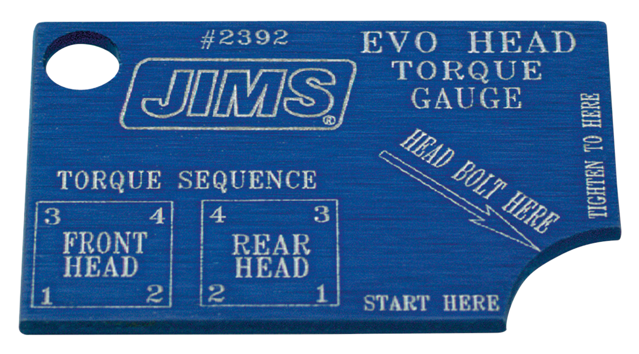 Jims Head Bolt Torque Gauge for Evolution Engines – Tools & Chemicals