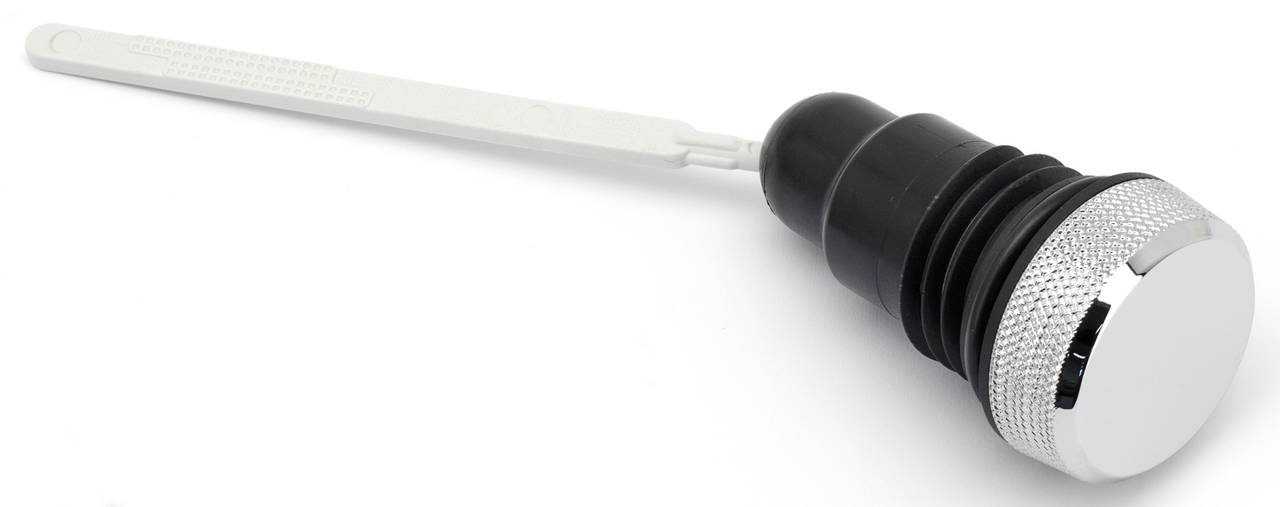 Zodiac Chrome Oil Tank Plugs with Dipstick – Gas- & Oil Tank