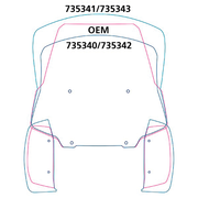 National Cycle V-Stream Windscreens for Pan America – Windshield
