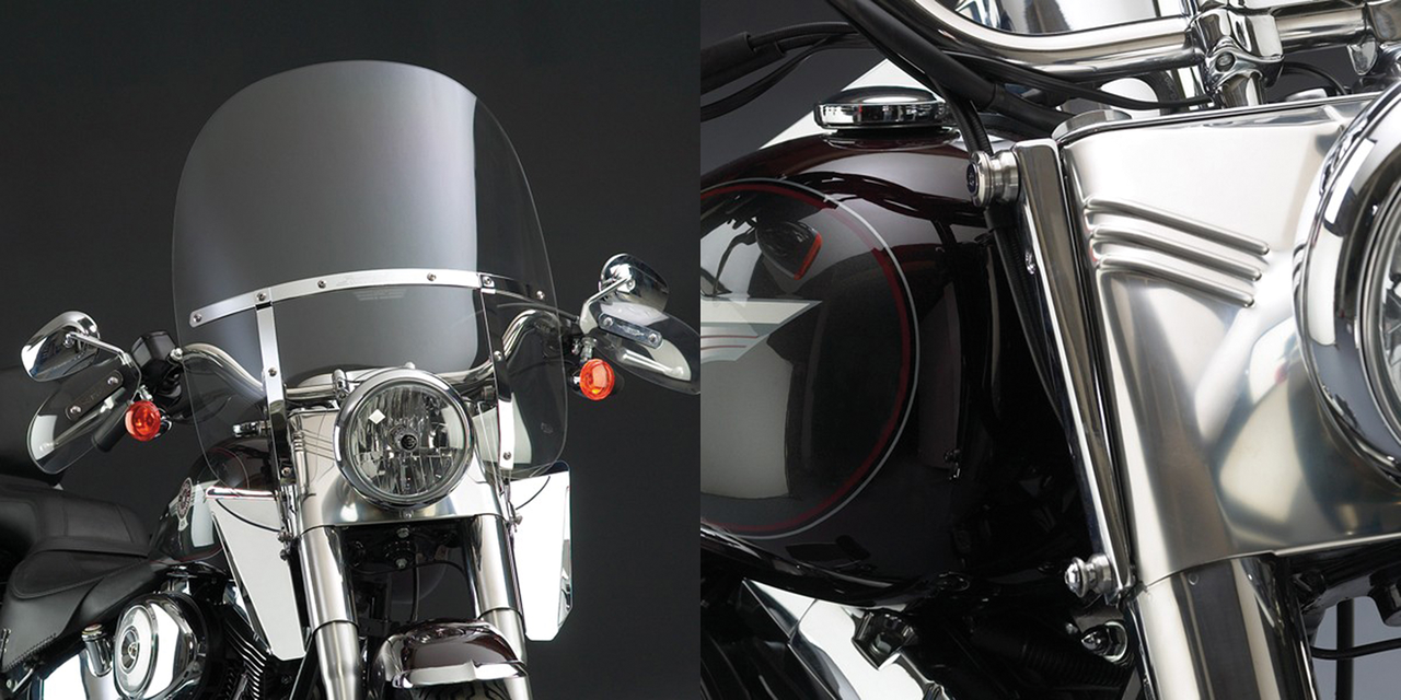 National Cycle Switchblade 2-UP Quick-Release Windshields