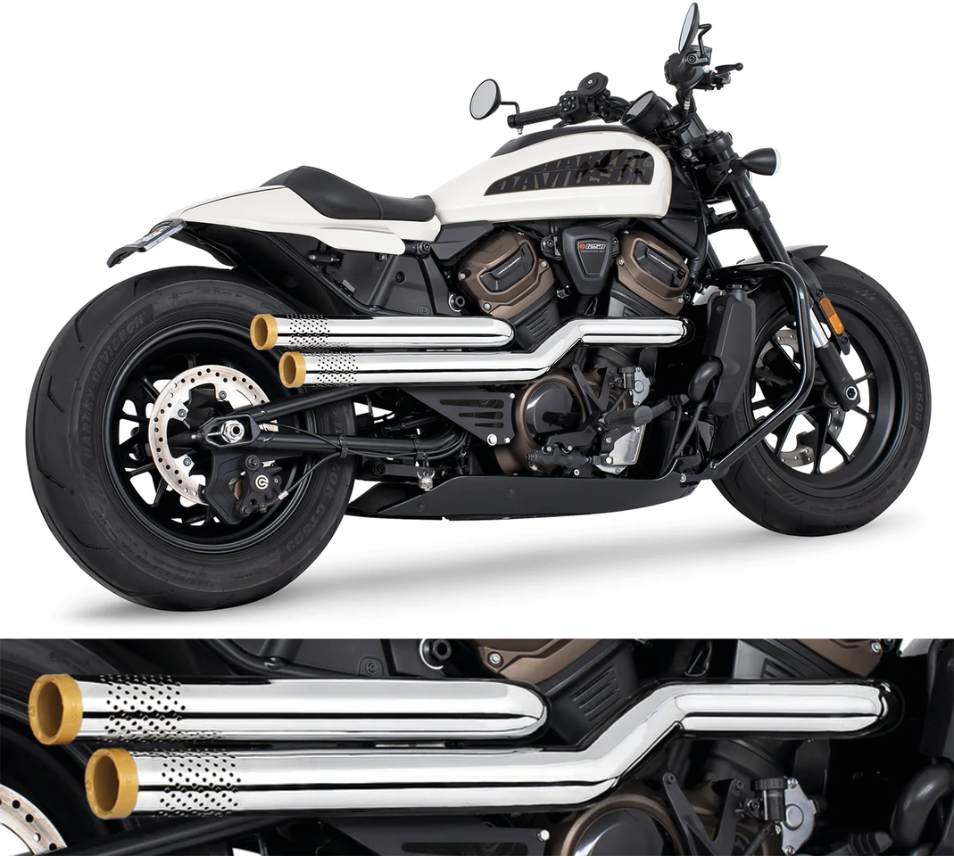 Freedom Performance Independence Exhausts for RH Sportster