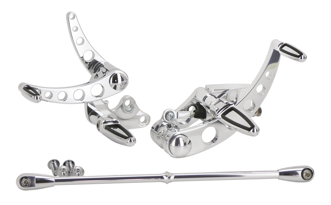 Kustom Tech Billet Forward Controls for Softail – Foot Control