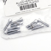 Midwest Acorn Nut Company Chrome Plated Allen Head Screws Assortment – Hardware