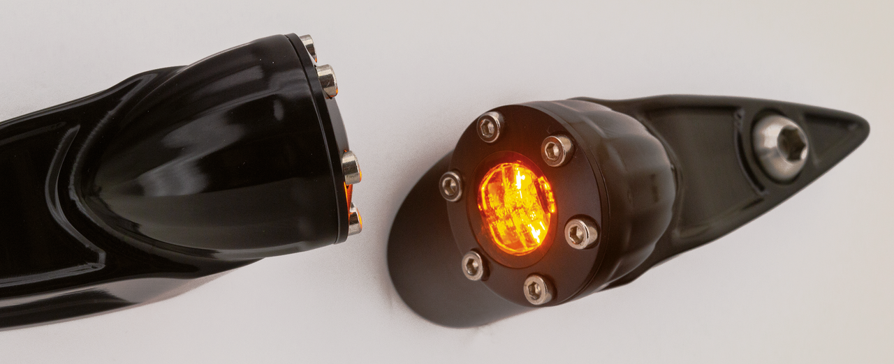 Vity's Design Diamond Front Turn Signals for Road Glide – Electric & Light