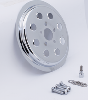 Zodiac Chrome 8-HOLE Rear Wheel Belt Pulley Inserts – Final Drive