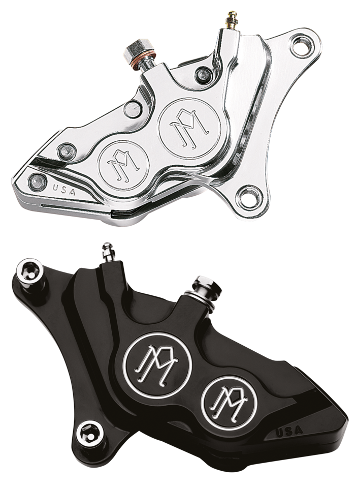 Performance Machine 4 Piston Front Calipers with Differential Bore – Brake