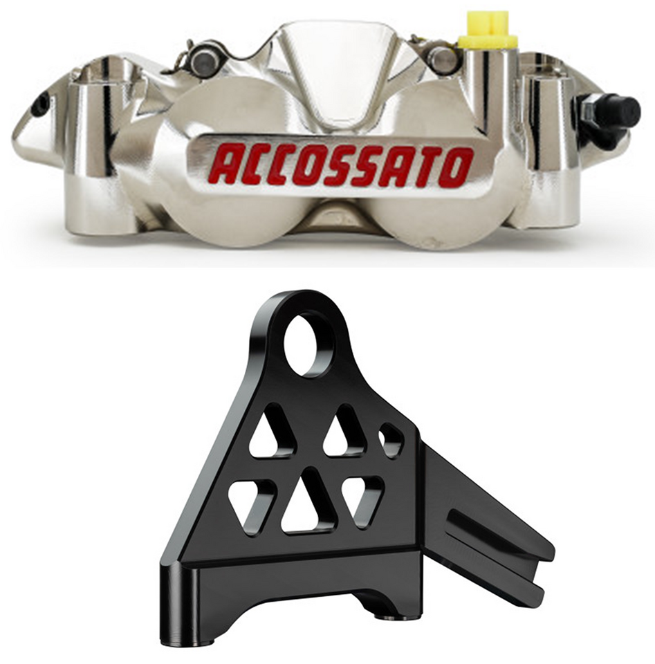 Accossato CNC Machined Radial Brake Calipers