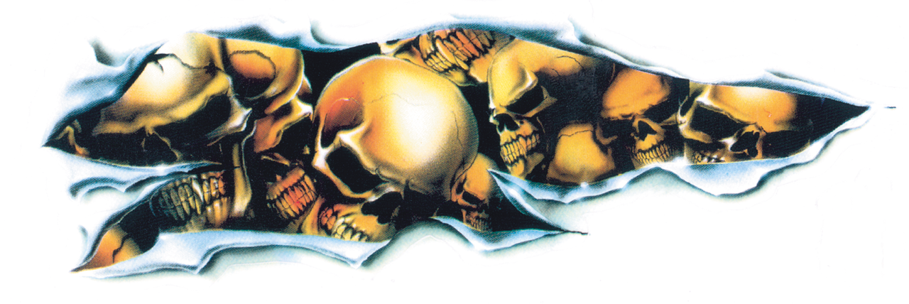 Lethal Threat "bike Tattoos" Designs and Tank Decals
