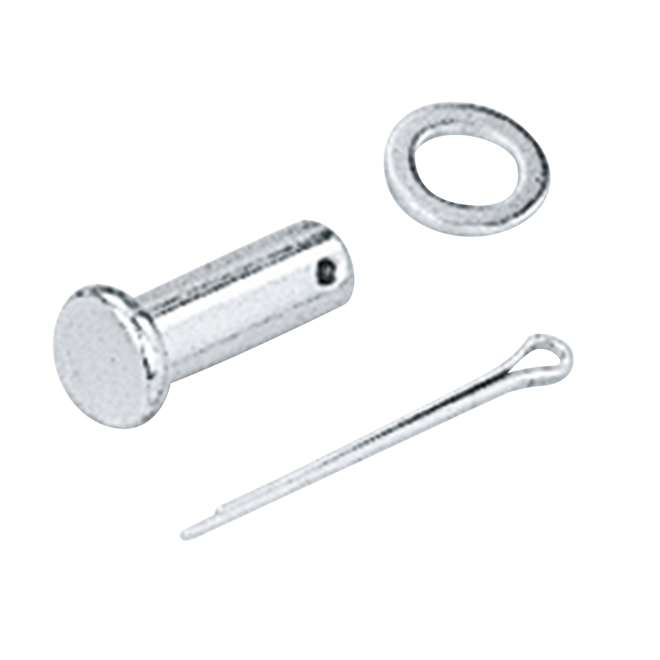 Zodiac Chrome Brake Rod Clevis, Clevis Pin, Brake Plunger