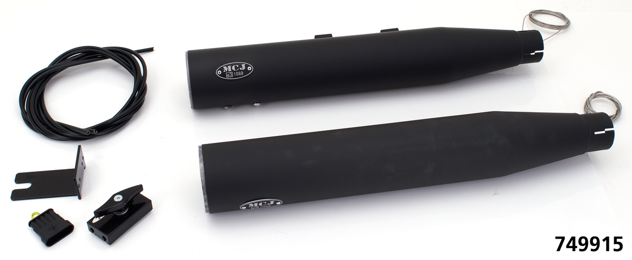 Mcj Adjustable Exhausts for Twin Cam Softail