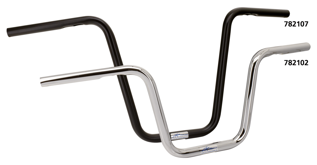 CRC Fehling One Inch Diameter Apehanger Handlebars