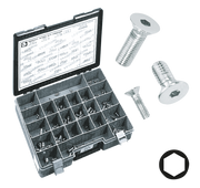Midwest Acorn Nut Company Chrome Plated Counter Sunk Flat Head Socket Screws – Hardware