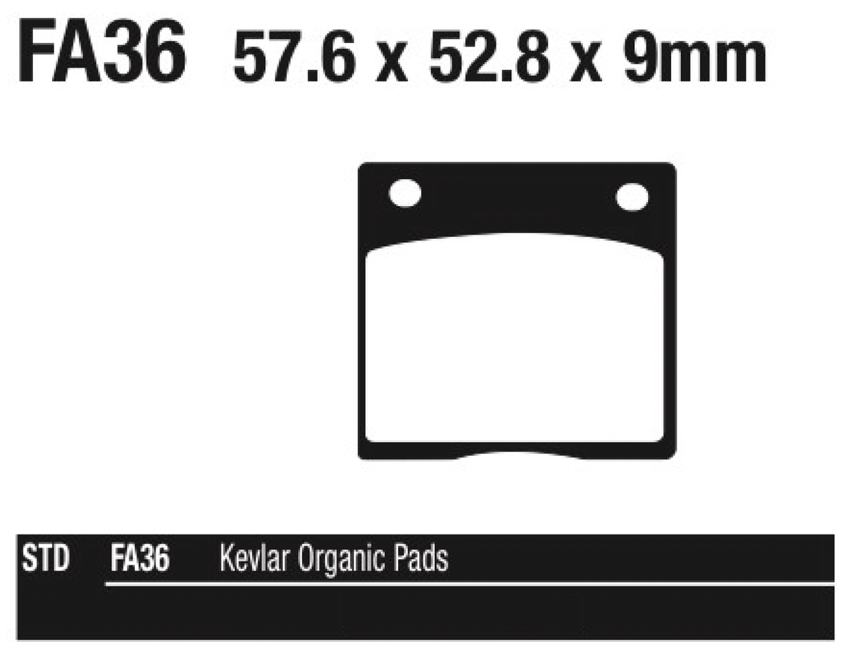 EBC Brakes International Brake Pads for After Market Calipers