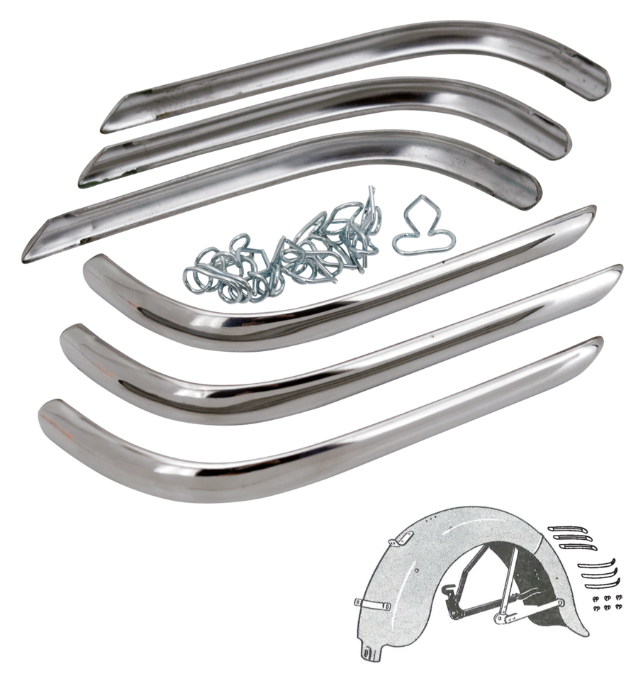 Samwel Supplies Sergeant Style Rear Fender Trims – Fender & Struts