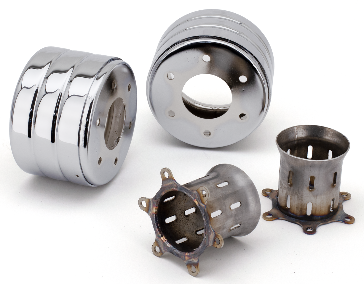 Mcj Endcaps for 120MM Mcj Mufflers – Exhaust