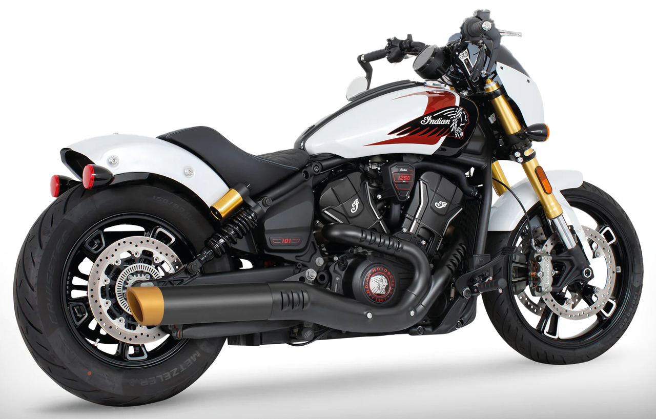Freedom Performance Exhaust 4" Slip-Ons for Indian Scout 2025 to Present