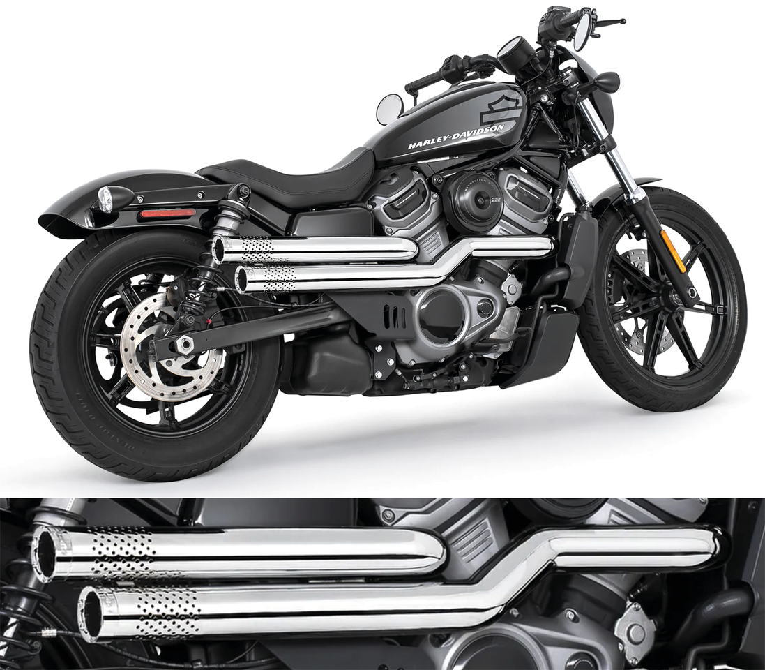 Freedom Performance Independence Exhausts for RH Sportster
