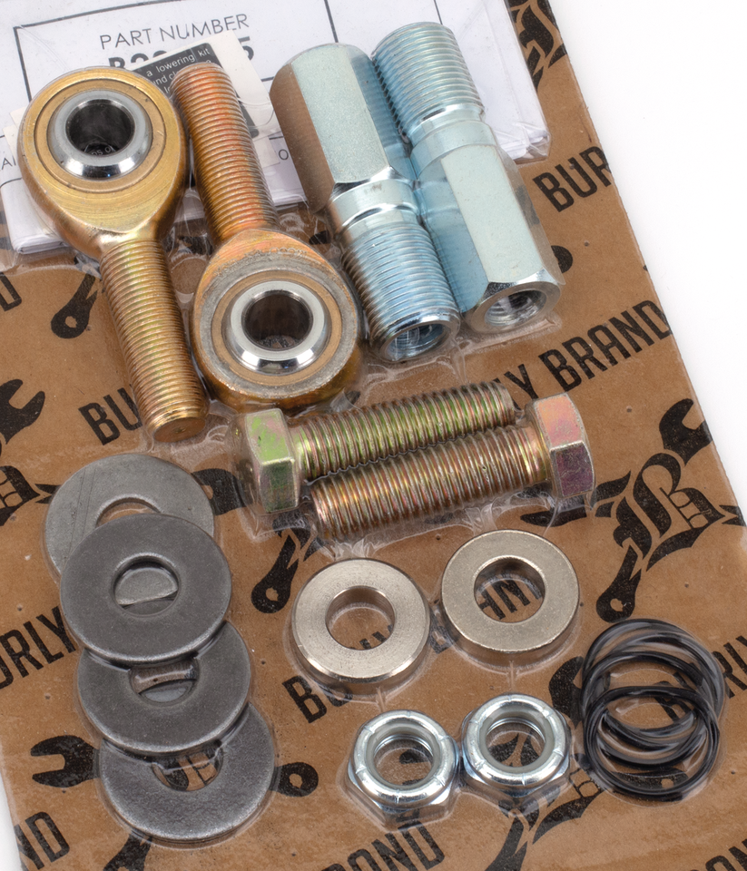 Burly Brand White Bros "adjust-A-Ride" Kit for Softail – Frame & Rear Suspension