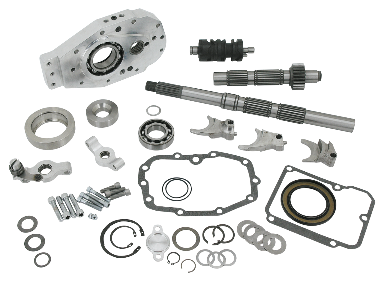Zodiac Ton Pels Signature Series Curved Right Side Drive Swingarm Kits for Softail – Frame & Rear Suspension