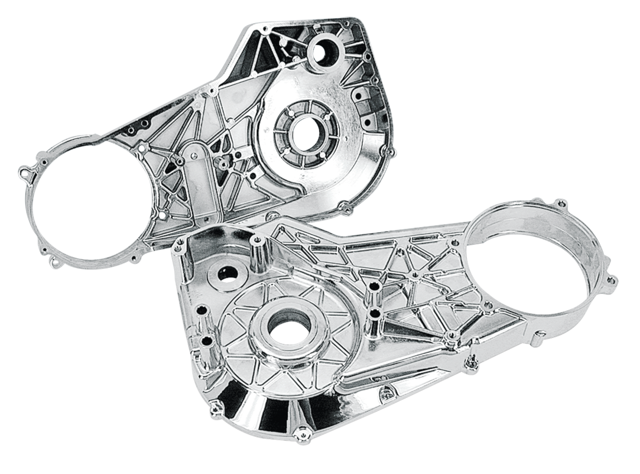 Zodiac Chrome Plated Inner Primary Cover for Softail – Primary & Clutch