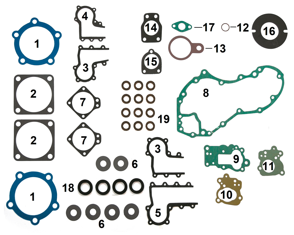 Athena Gaskets and Gasket Sets for Knucklehead – Gasket & Seals