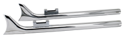V-Twin Wyatt-Gatling Fishtail Drag Mufflers – Exhaust