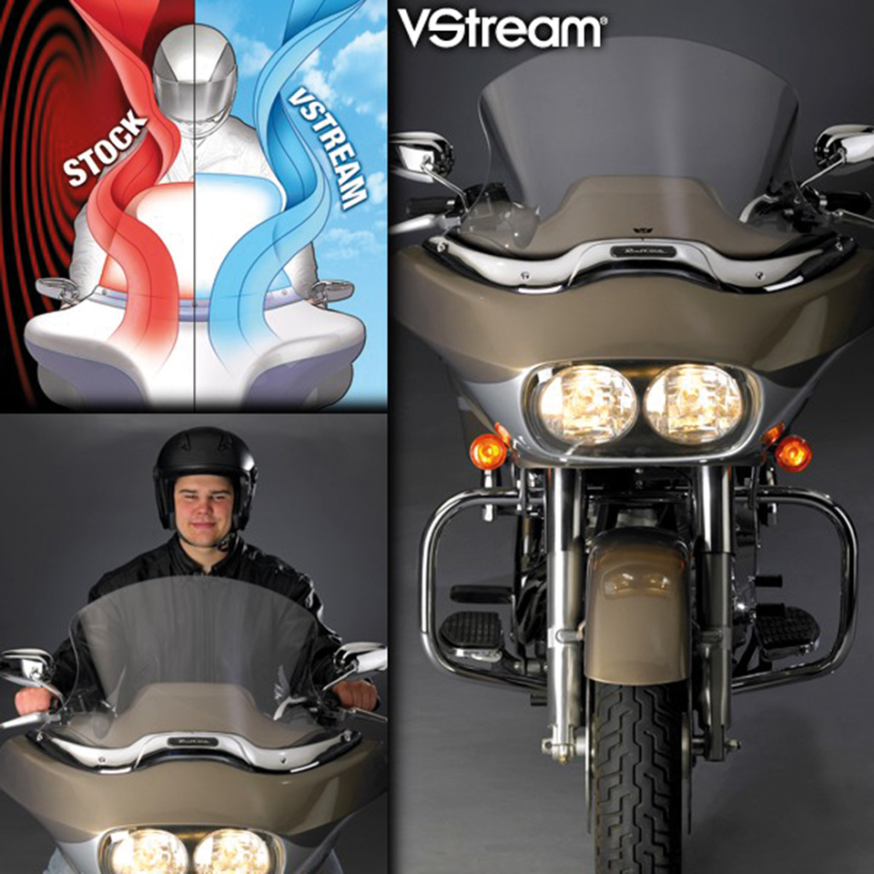 National Cycle Vstream Replacement Windscreens for Touring – Windshield