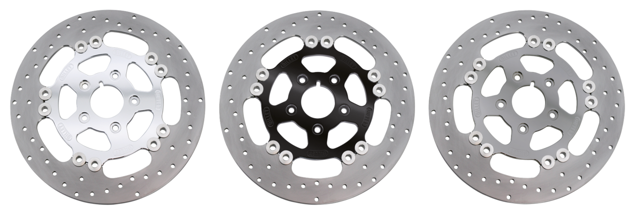 Harrison Billet Harrison's Full Floating Stainless Iron Disc Brake Rotors, with Billet Aluminum Center