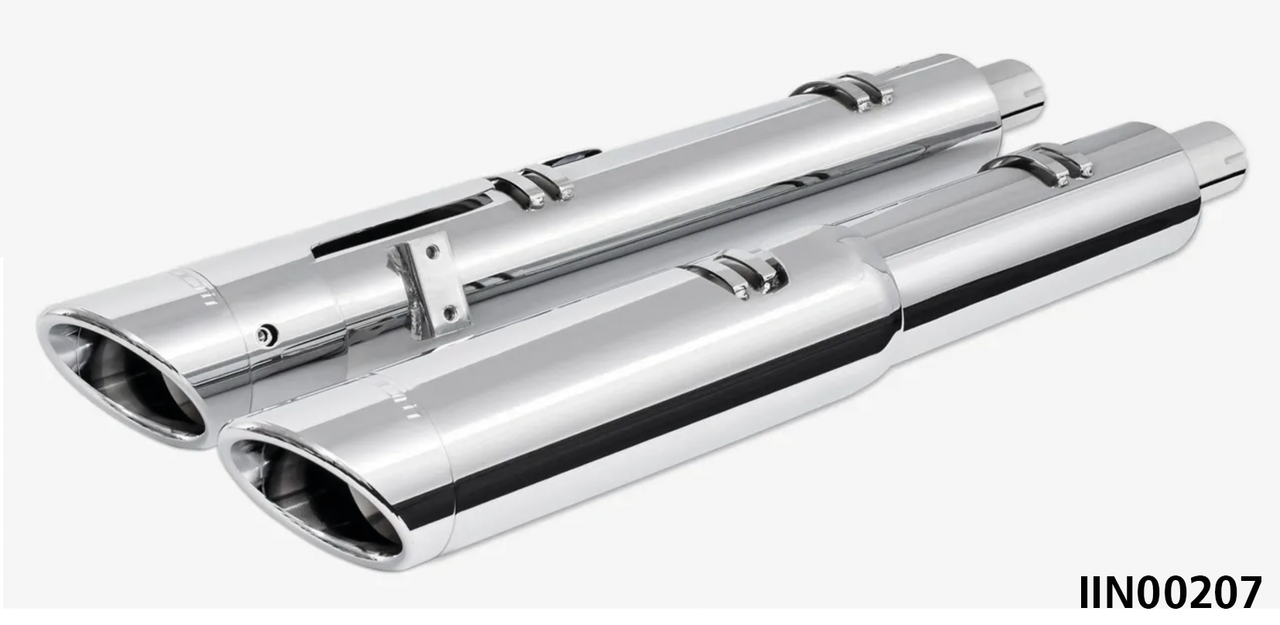 Freedom Performance Exhaust 4 1/2" Two-Step Slip-Ons for Indian Powerplus & Thunderstroke