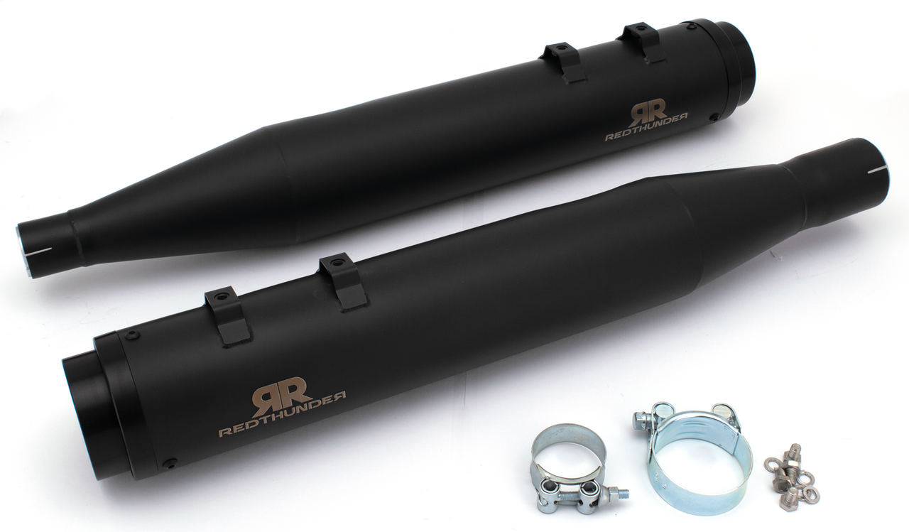 Redthunder Slip-On Mufflers for Touring – Exhaust